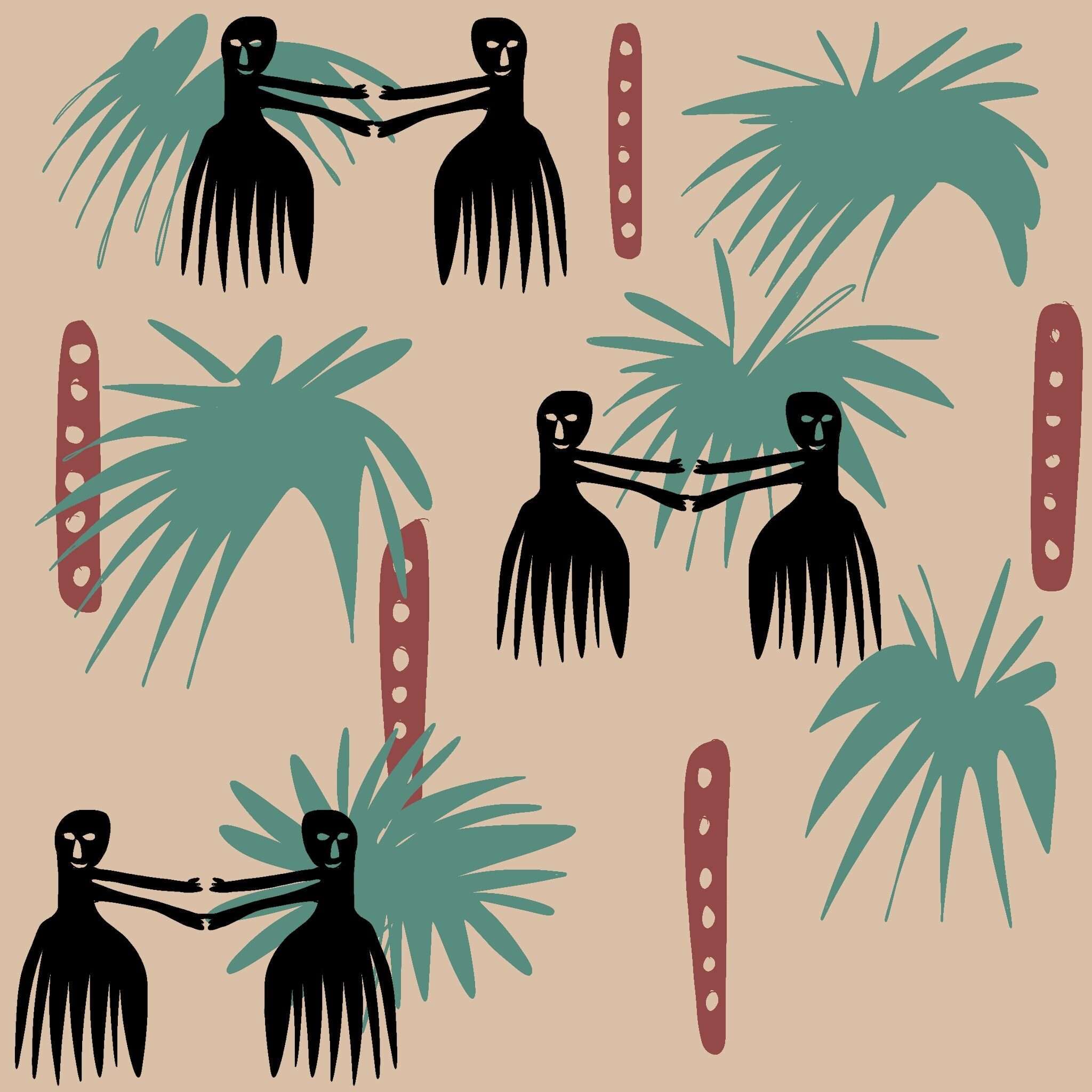 Jersey - Coconut dancing loup art bio