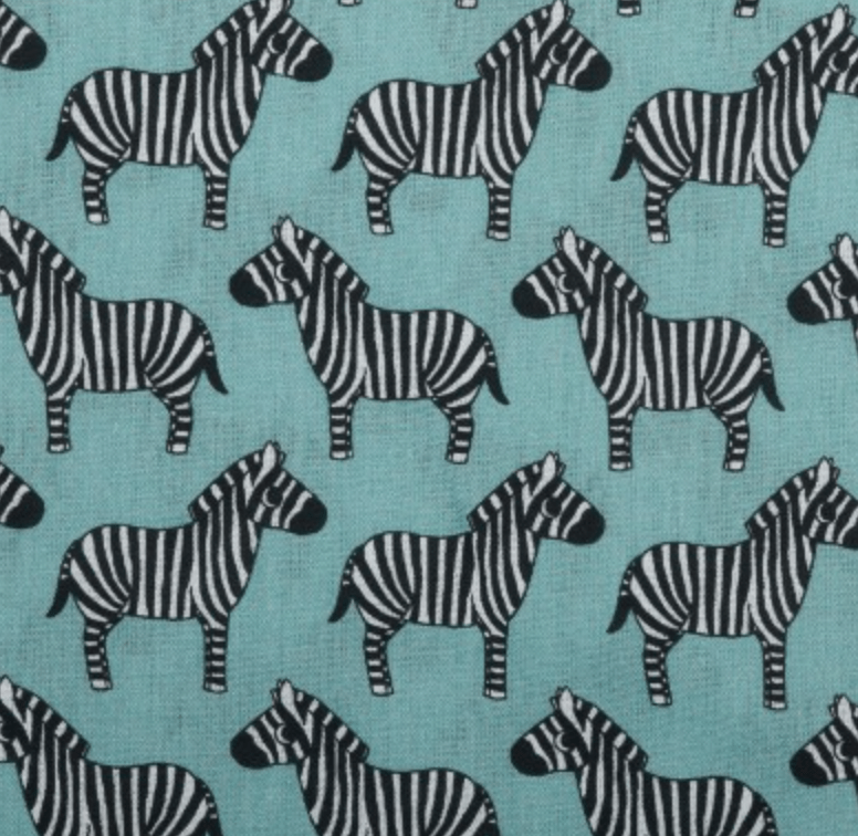 popeline - zebra